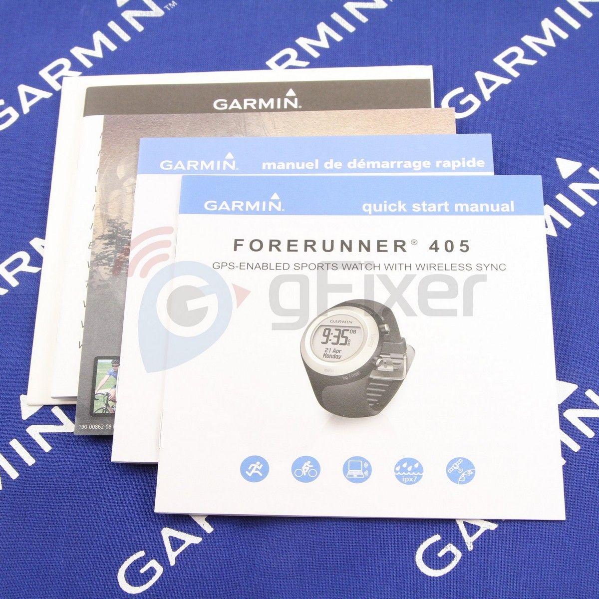 краткое руководство для Garmin Forerunner 405