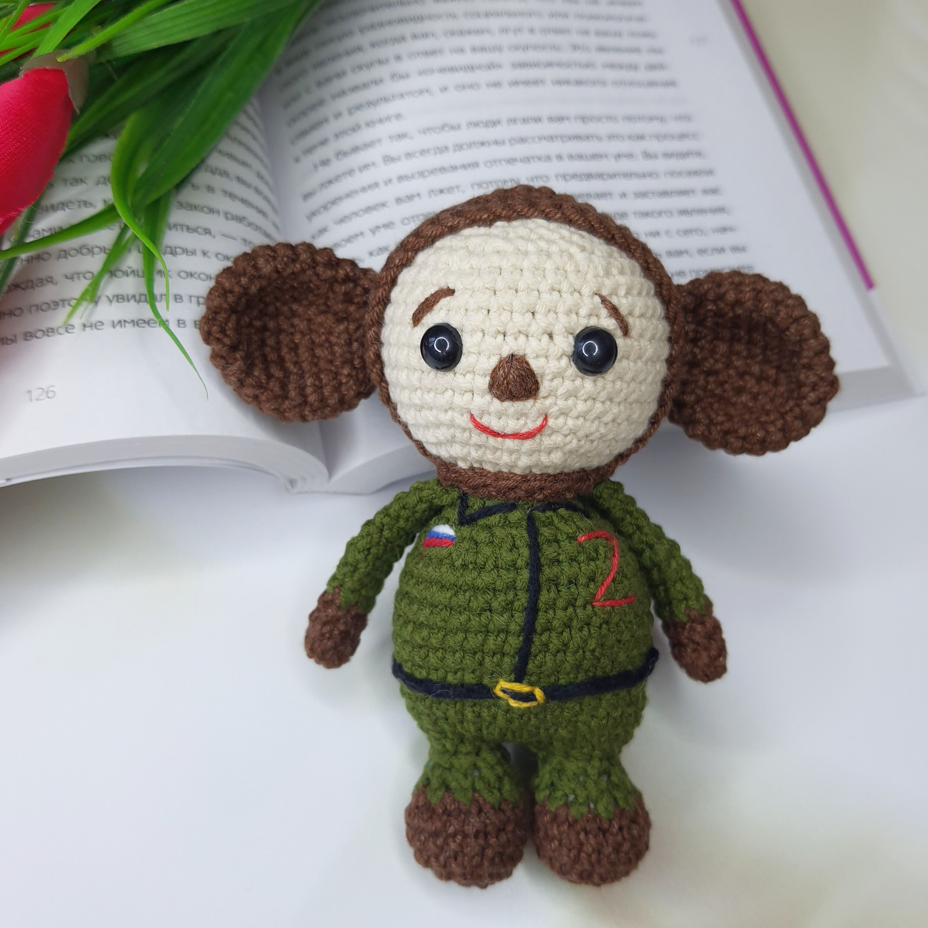 Картинка чебурашка в военной форме