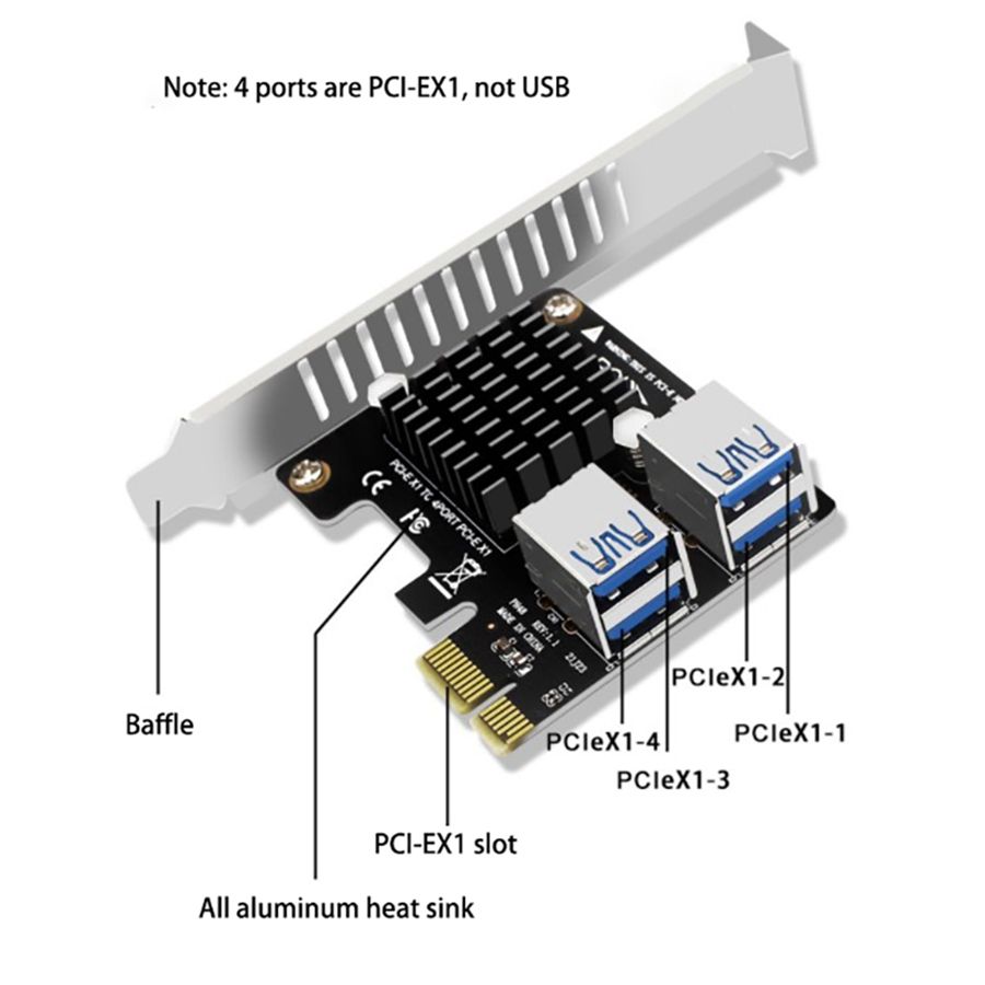 Подключение карт pci. Pciex4_1.