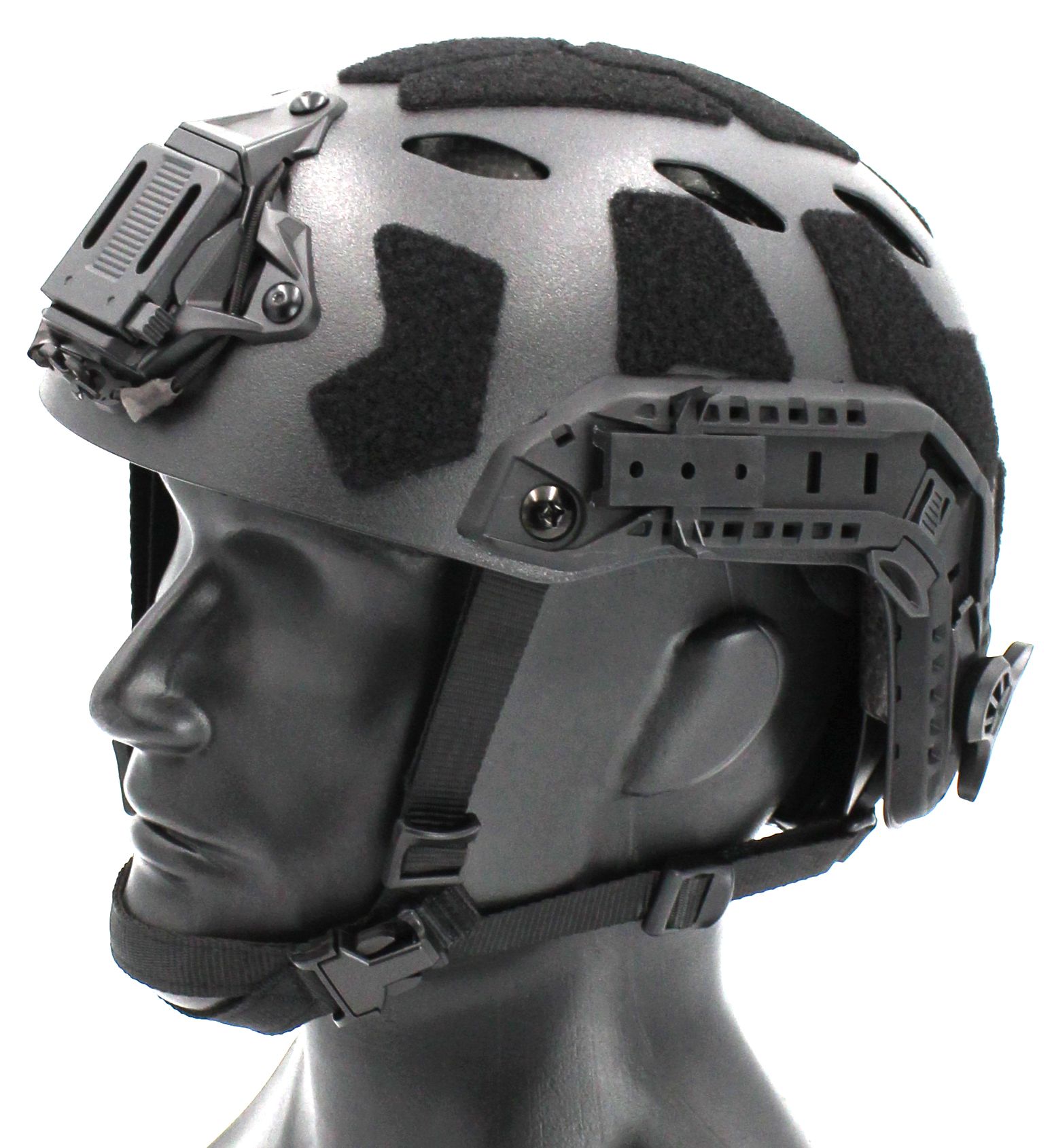 Шлем FAST SF SUPER HIGH CUT HELMET (облегчённая версия), WS, BK/чёрный, HL-31-BK.