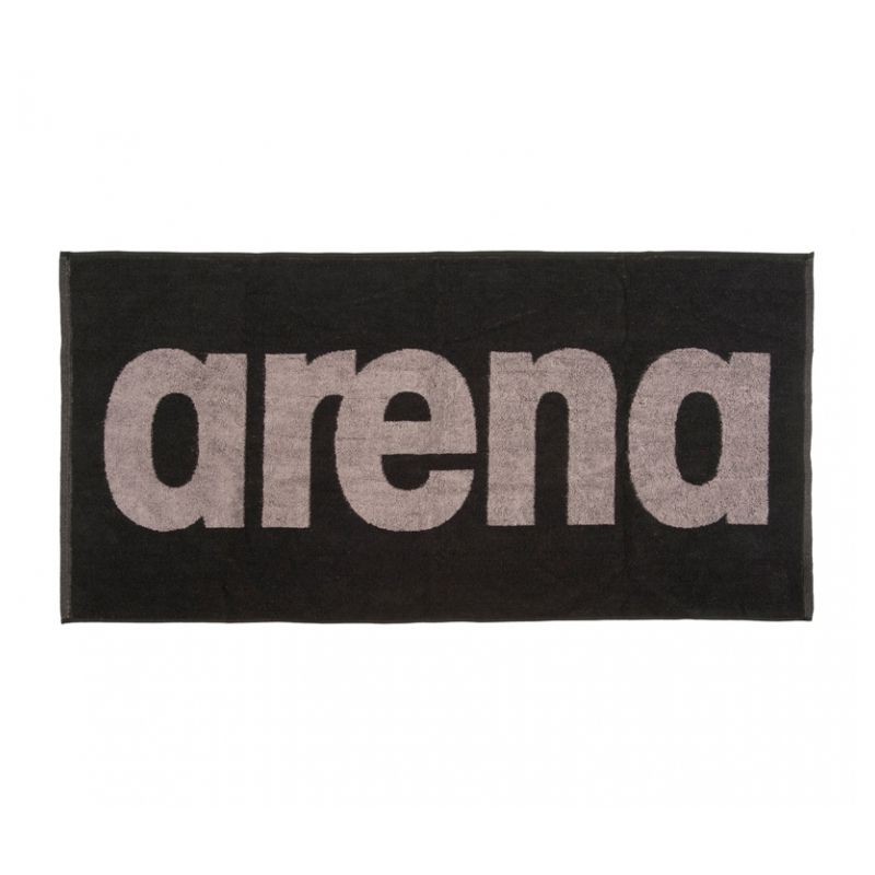 Полотенце ARENA Gym Soft Towel 50x100, Black/Gray