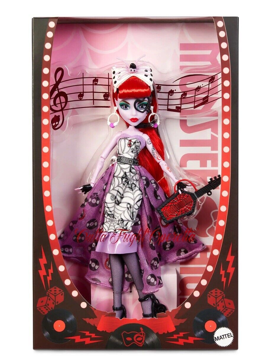 Коллекционная кукла Monster High Outta Fright Operetta Doll - купить с  доставкой по выгодным ценам в интернет-магазине OZON (1565185849)