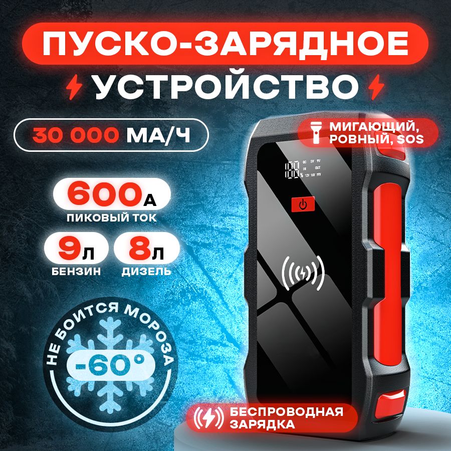 Многофункциональное пусковое устройство с функцией POWERBANK M10