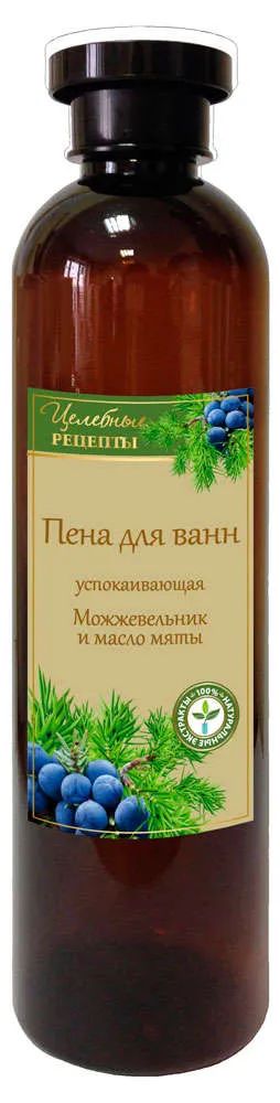 Пена для ванны, Можжевельник и масло мяты, 600 мл