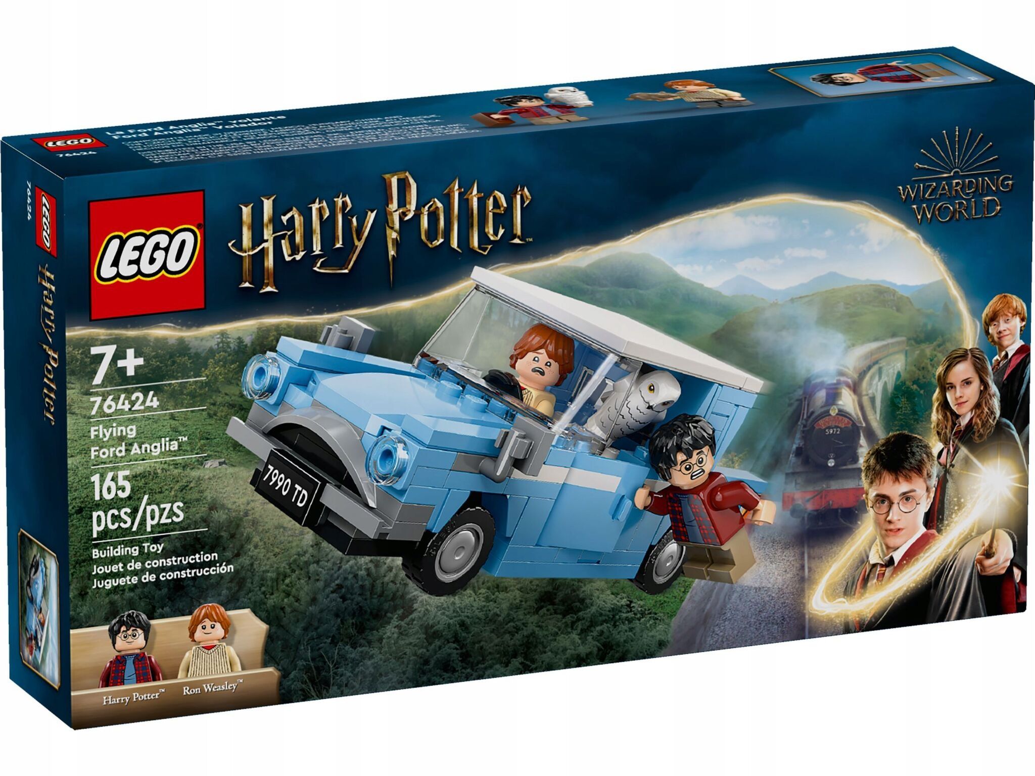 Конструктор LEGO Harry Potter Летающий Форд Англия, 165 деталей, возраст от 7+, 76424