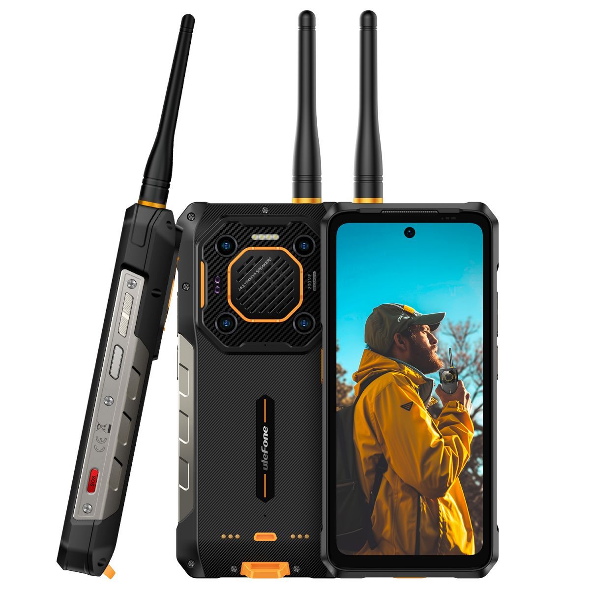 ULEFONEСмартфонArmor26UltraWalkie-Talkie24/512ГБ,черный