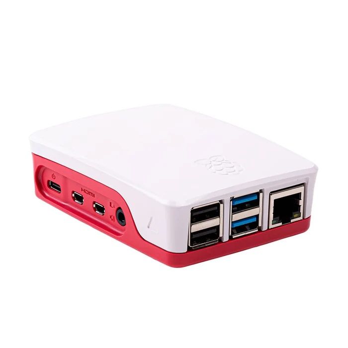 Официальный корпус для микрокомпьютера Raspberry PI 4 - White