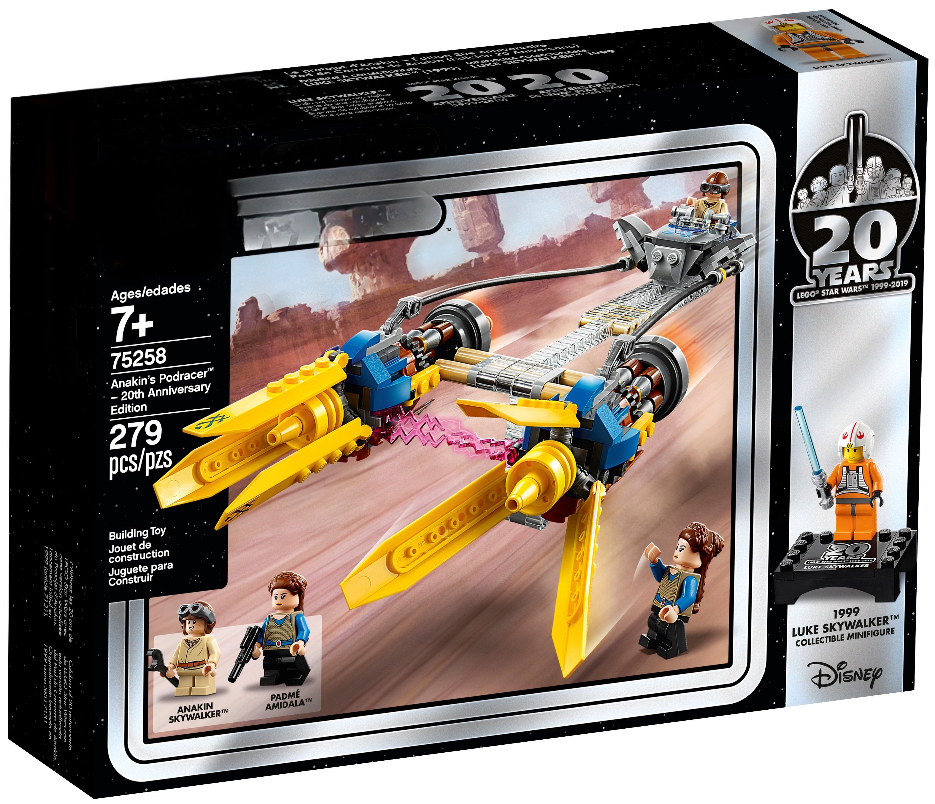 Lego anakin podracer 20th anniversary sale