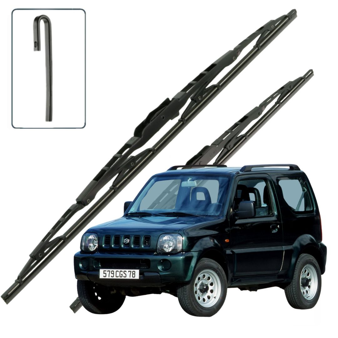 Бескаркасные дворники — Suzuki Jimny, 1,3 л, 2005 года