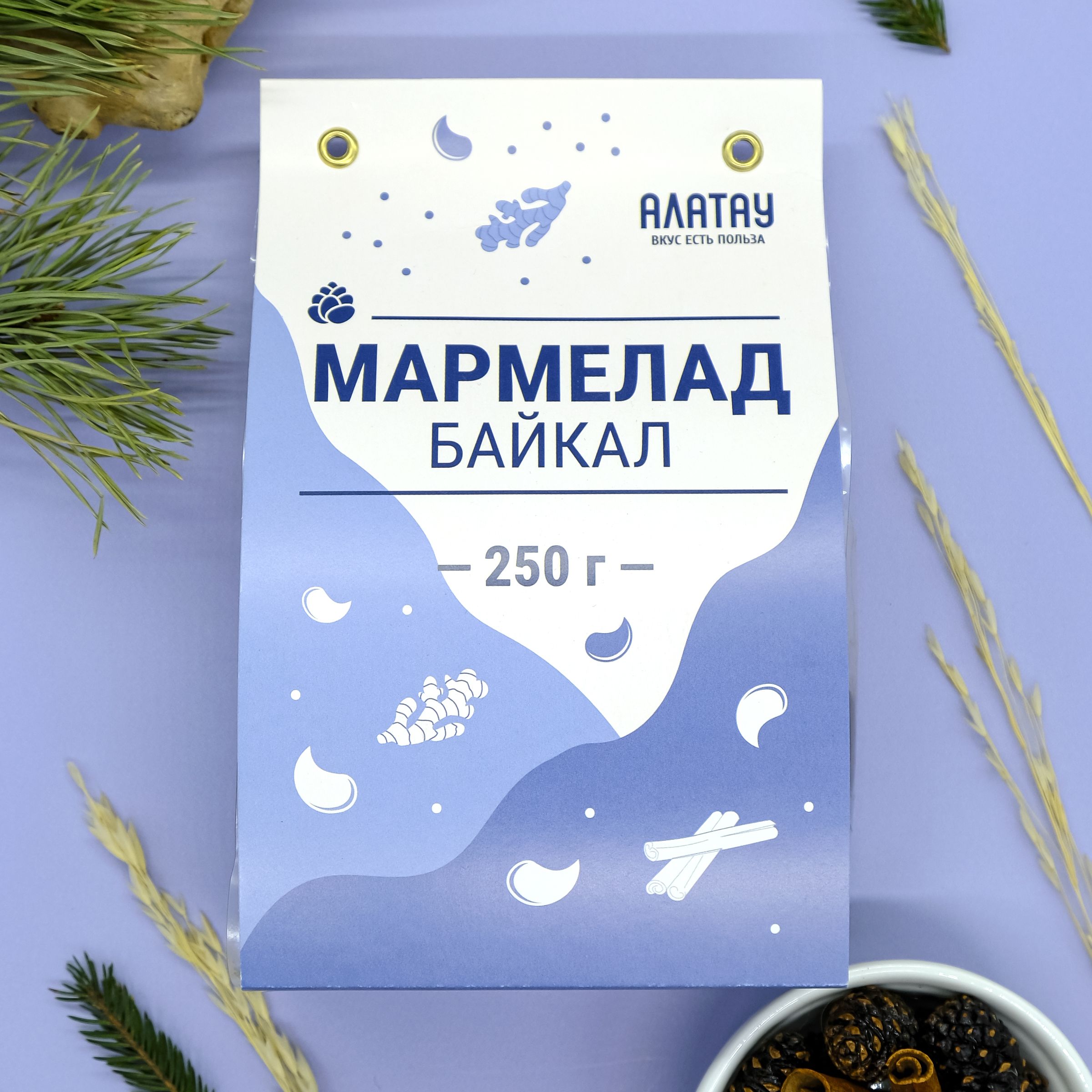 МармеладнатуральныйАлатау,Байкал,250гр