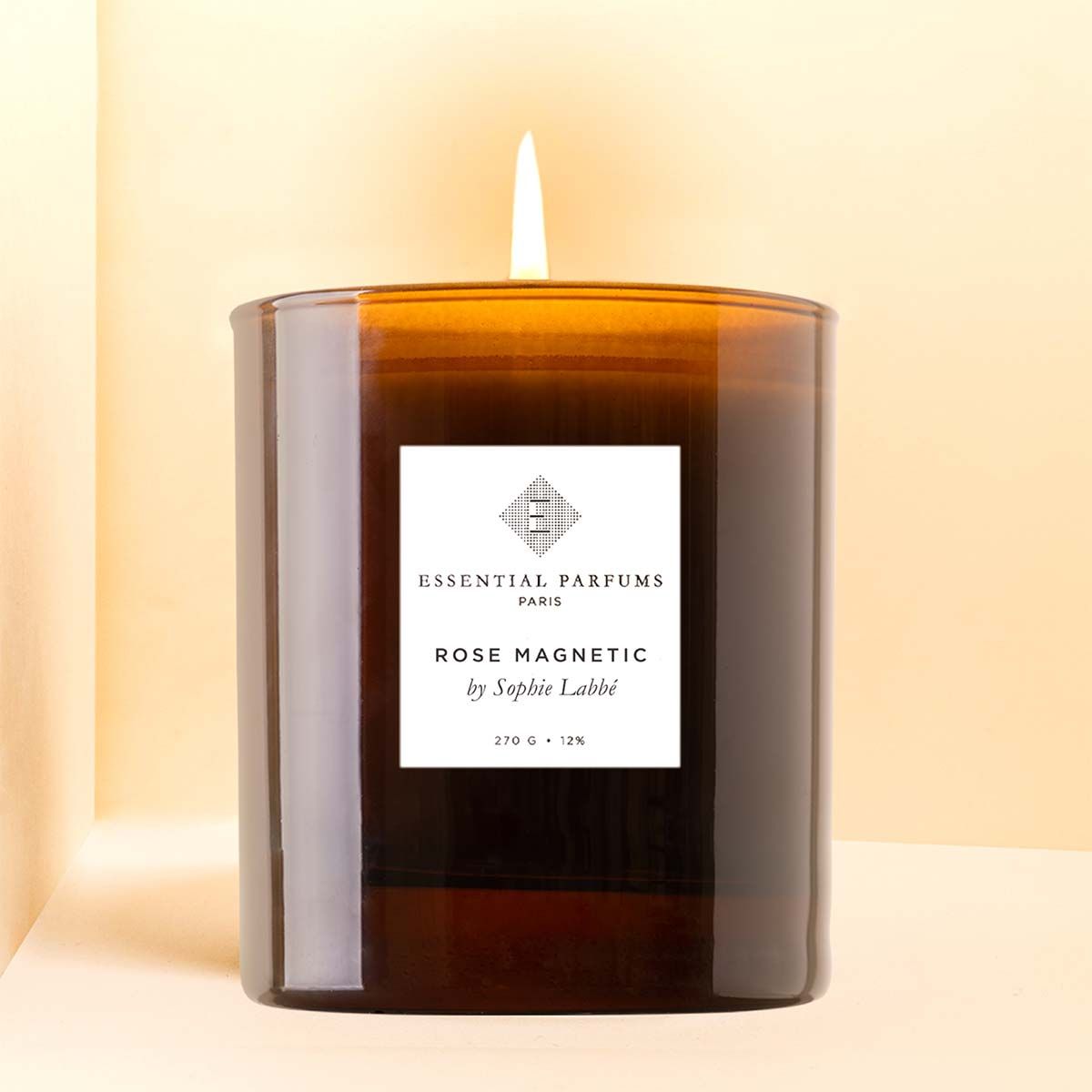 ESSENTIAL PARFUMS ROSE MAGNETIC Свеча ароматическая 270 гр ESSENTIAL PARFUMS ROSE