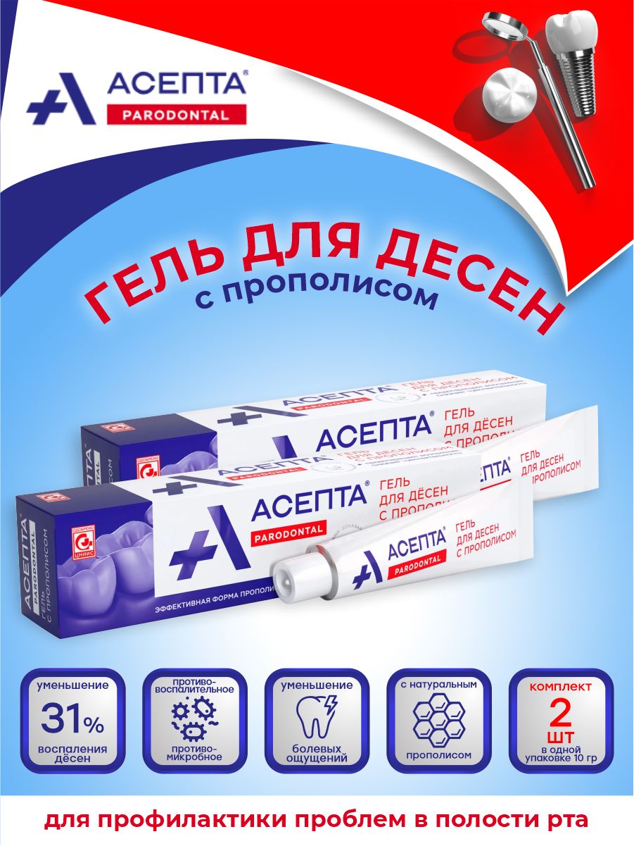 Асепта Гель Для Десен Цена