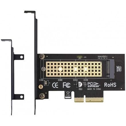 Адаптер M.2 NVME в PCIe 4.0 x4