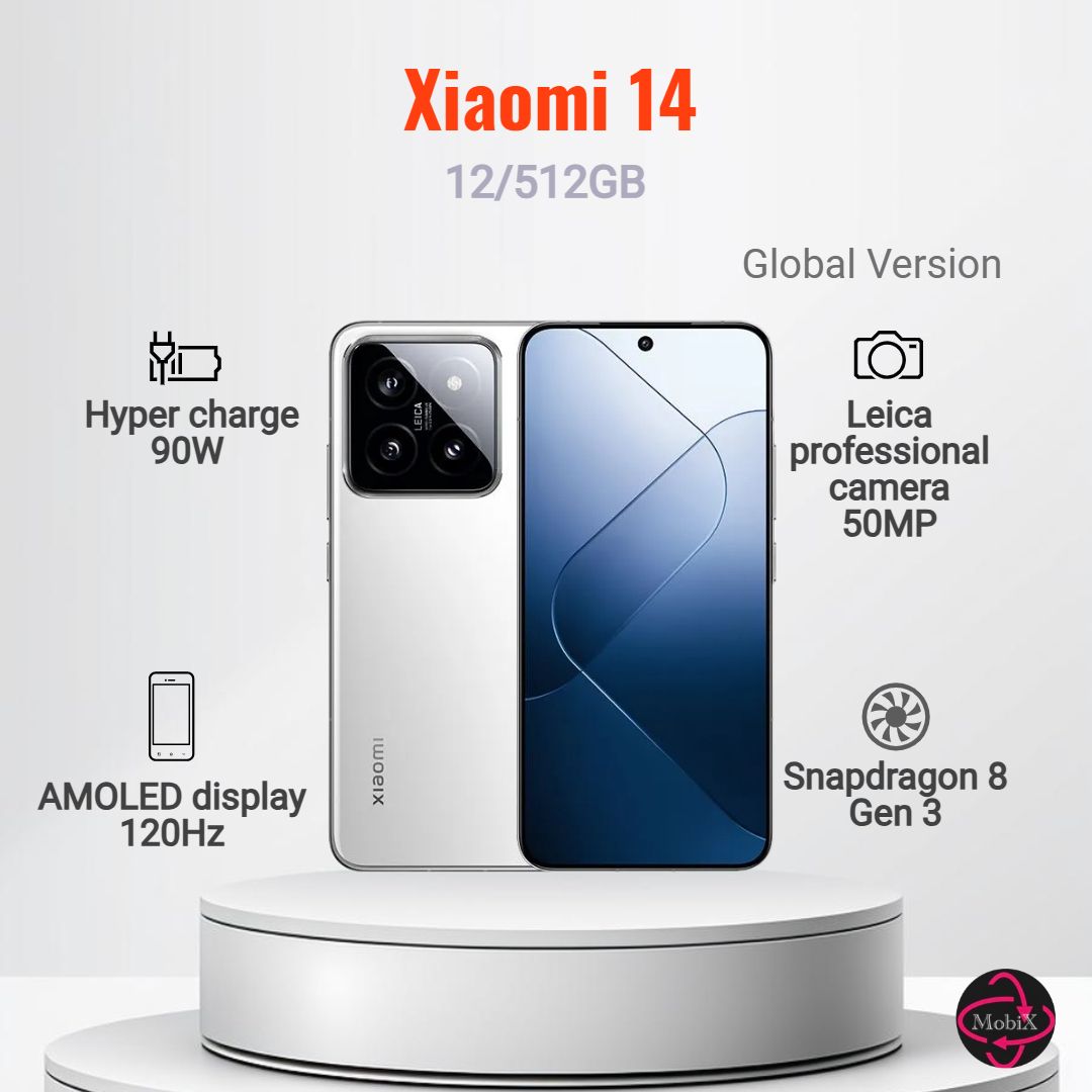 XiaomiСмартфон145G12/512ГБ,белый