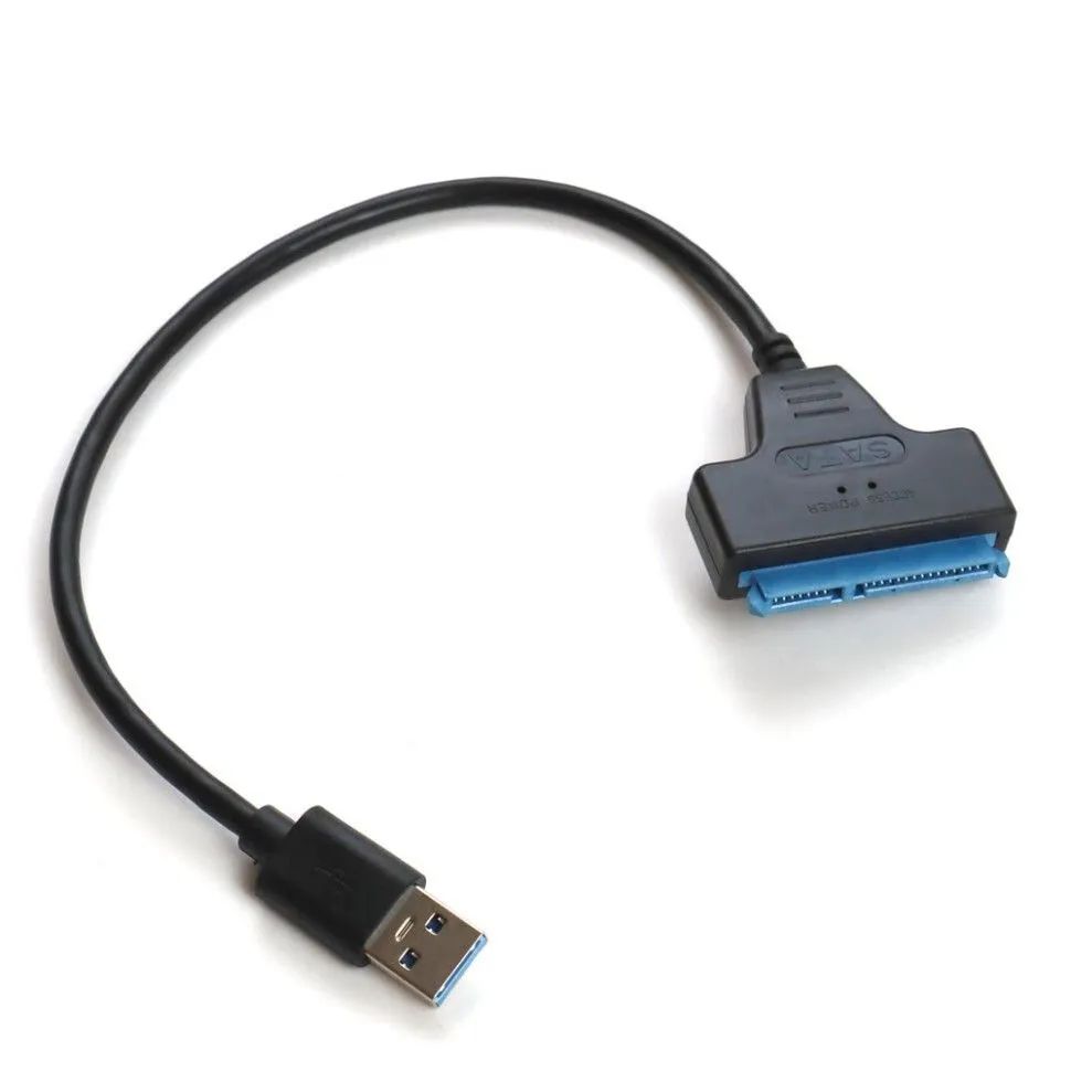 Контроллер переходник SATA для жесткого диска 2.5-3.5 ST-A19 USB 3.0 Black