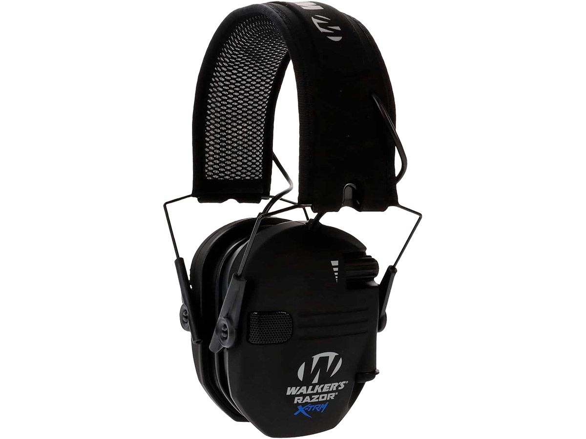 Наушники активные Walkers Razor Digital X-TRM Muffs, чёрные