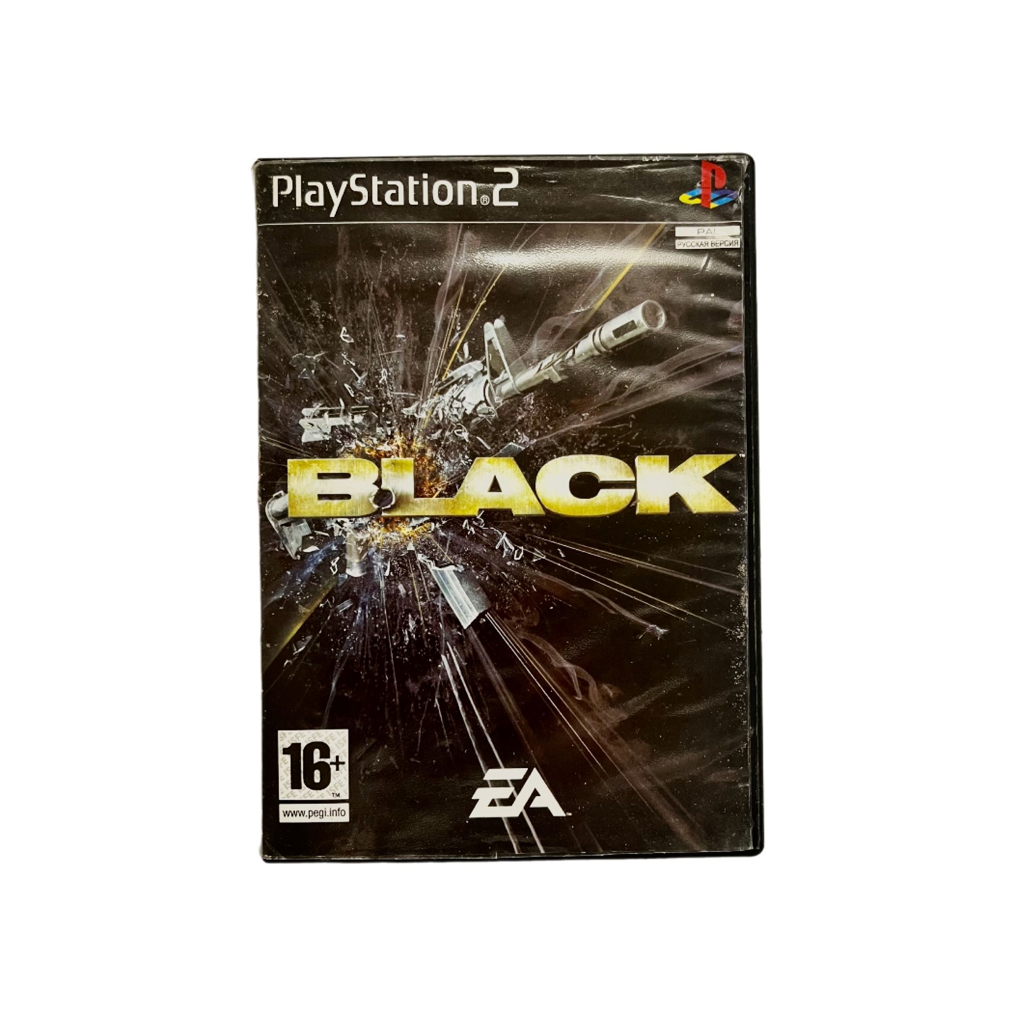 Игра Игра DVD-Rom Black  (Shooter / Стрелялка), 2006 , EA Games (PlayStation 2, Русская версия)