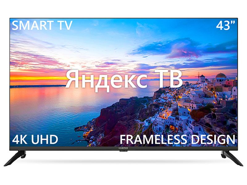 HarperТелевизор43U751TS43"4KUHD,черный