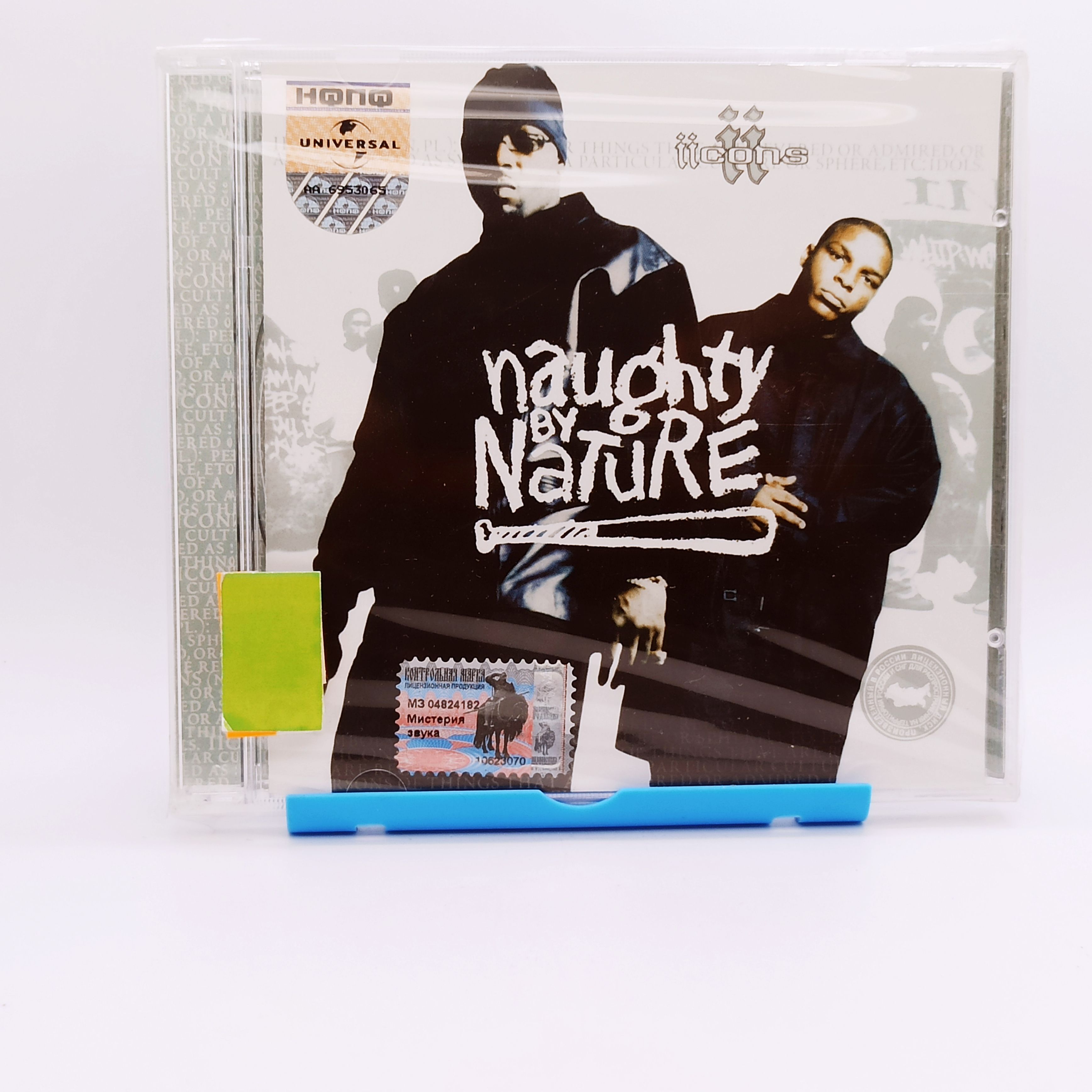 NAUGHTY BY NATURE - IICONS - 2002 - Audio 1 cd / Аудио музыка хиты