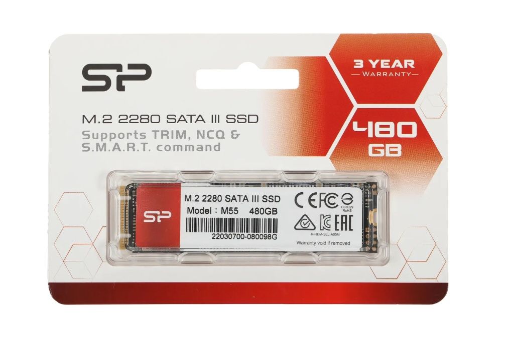 SiliconPower480ГБВнутреннийSSD-дискSP480GBSS3M55M28(SP480GBSS3M55M28)