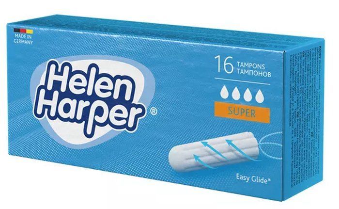 Тампоны Helen Harper Super Plus без аппликатора №16