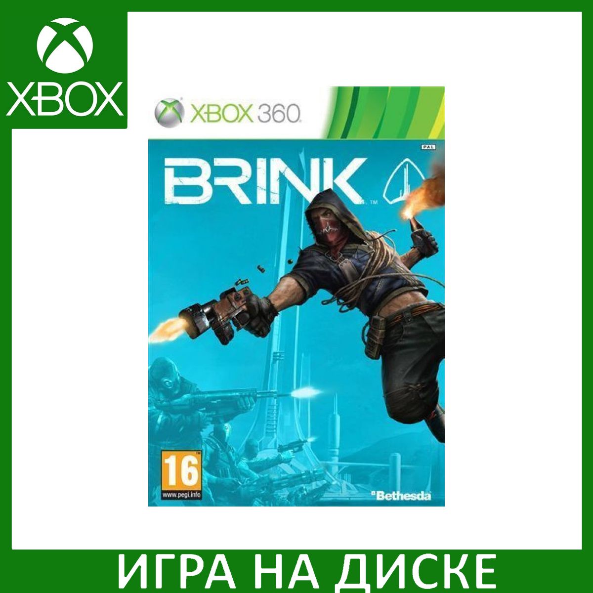 Игра Brink Xbox 360 Диск