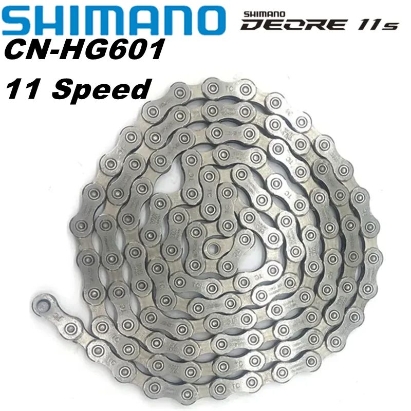 SHIMANO CN-HG601 11-скоростная велосипедная цепь 124 звеньев Нет оригинальной коробки