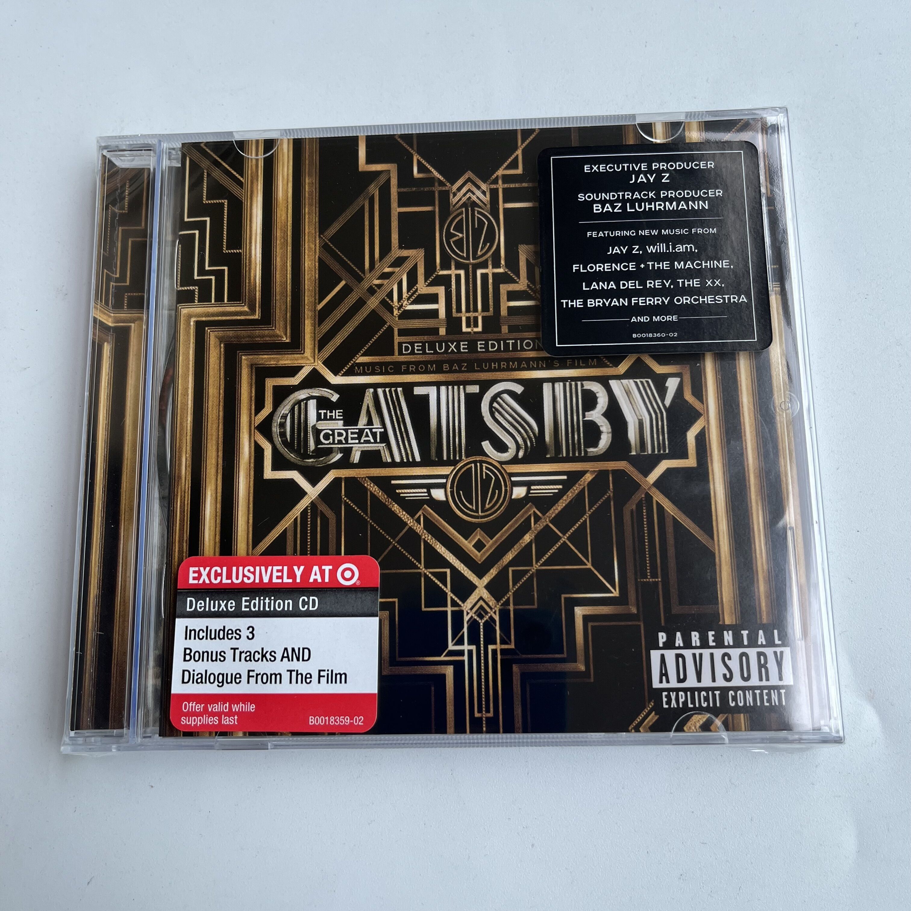 The Great Gatsby CD настоящий Герметичная упаковка совершенно новый