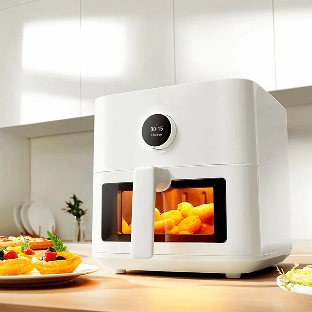 Xiaomi Аэрогриль Smart Air Fryer 5.5L EU, белый, белый