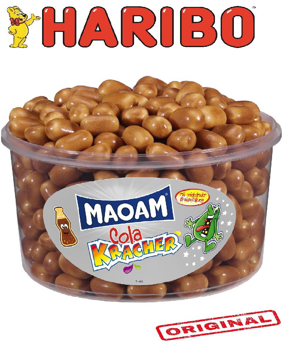 HARIBO мармелад жевательный Драже MAOAM со вкусом колы, 1200 гр.