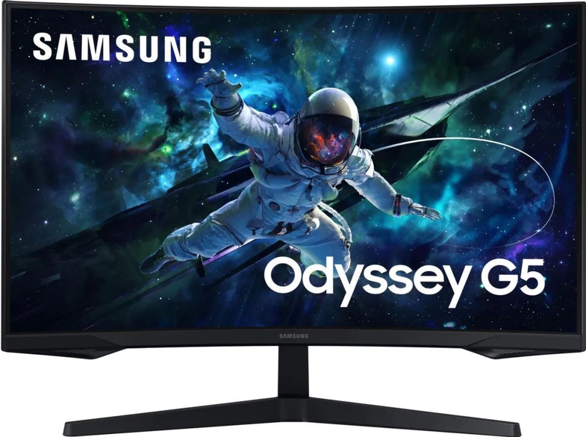 Samsung27"МониторOdysseyG5LS27CG550EIXCI,черный.Уцененныйтовар