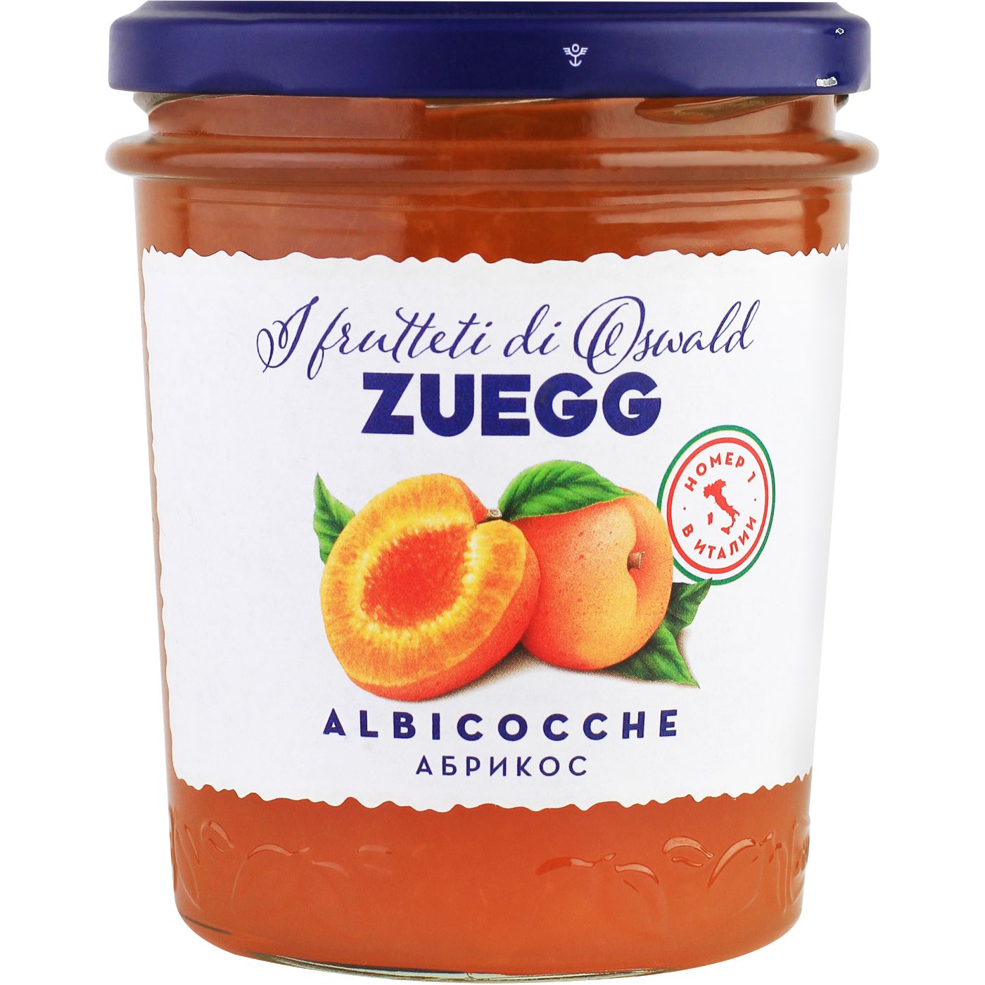 Конфитюр ZUEGG Абрикос экстра, 320г