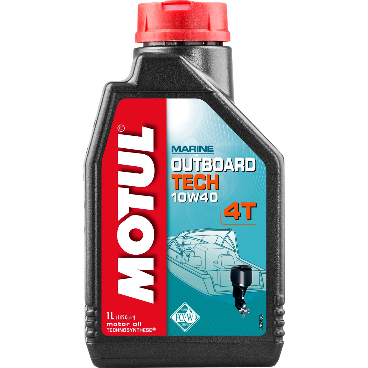 MOTUL4toutboardtech10W-40Масломоторное,Синтетическое,1л