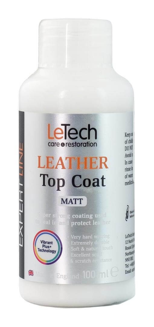 Leather Top Coat Matt (100мл) Защитный лак для кожи