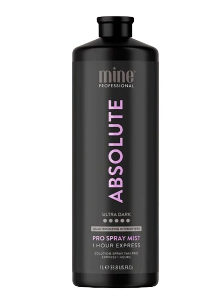 MineTan / Лосьон для моментального загара Absolute Pro Spray Mist 16% DHA 1000 мл