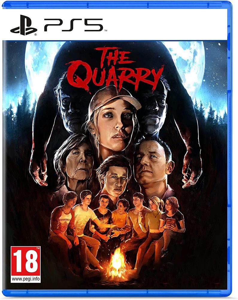 Игра The Quarry PS5 Издание на диске. Русская версия. (PlayStation 5, Русская версия)