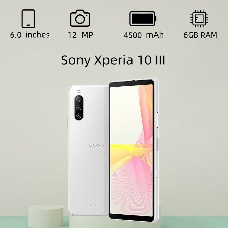 SonyСмартфонXperia10III6GBCN6/128ГБ,белый