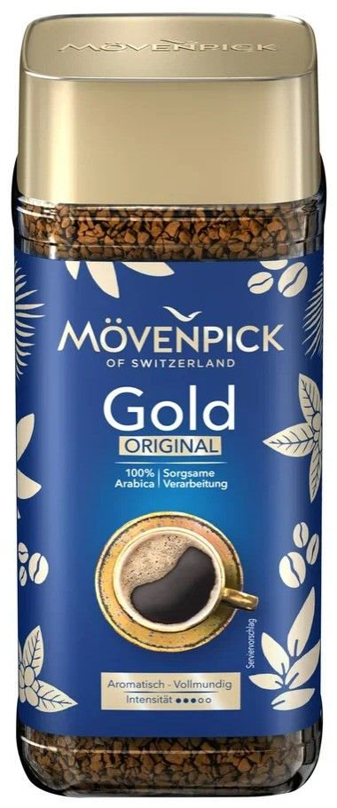 Movenpick Gold Original Instant 200г растворимый