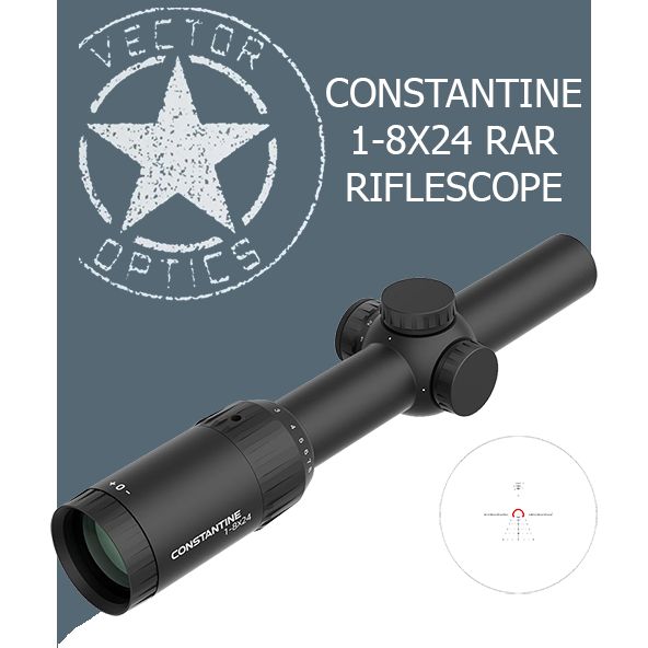 Оптический прицел Vector Optics CONSTANTINE 1-8X24 RAR RIFLESCOPE