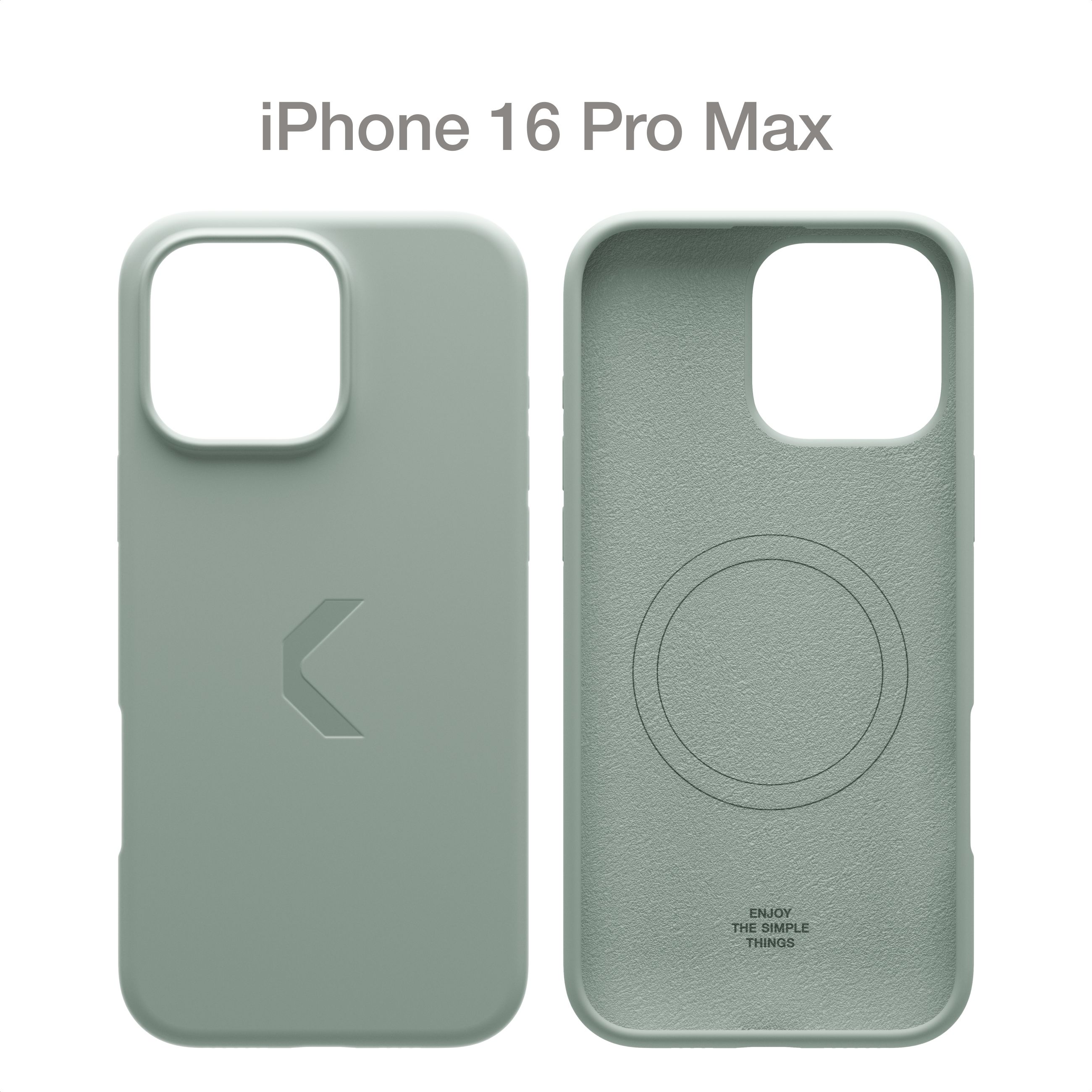 СиликоновыйчехолCOMMOShieldCaseдляAppleiPhone16ProMaxсподдержкойбеспроводнойзарядки,CommoGray