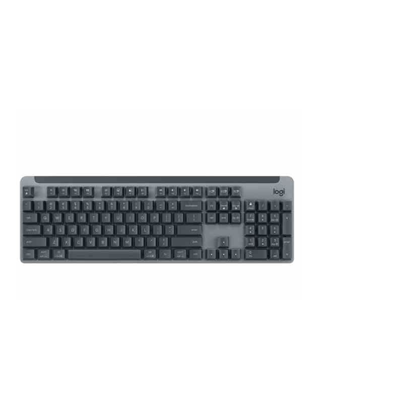 Alzzlie Клавиатура беспроводная Logitech K865,black, Английская раскладка, черный