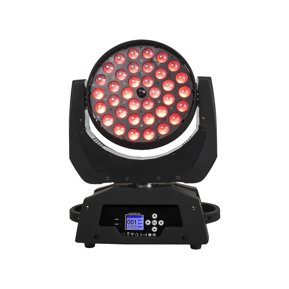 LED Wash 36x18W RGBWA UV 6in1 Zoom - Вращающаяся голова заливающего света