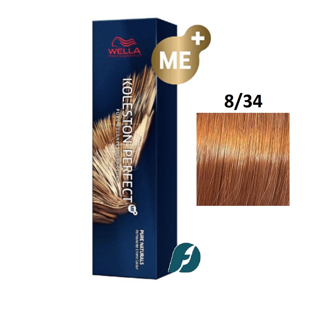 Wella Professionals Koleston Perfect ME+ 8/34 Краска для волос - Чилийский оранжевый, 60мл