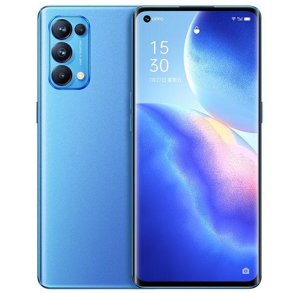 OPPOСмартфонOPPOReno5ProGlobalEditionсподдержкойGoogle,Магазинысподдержкойрусскоязычнойклавиатуры8/128ГБ,синий