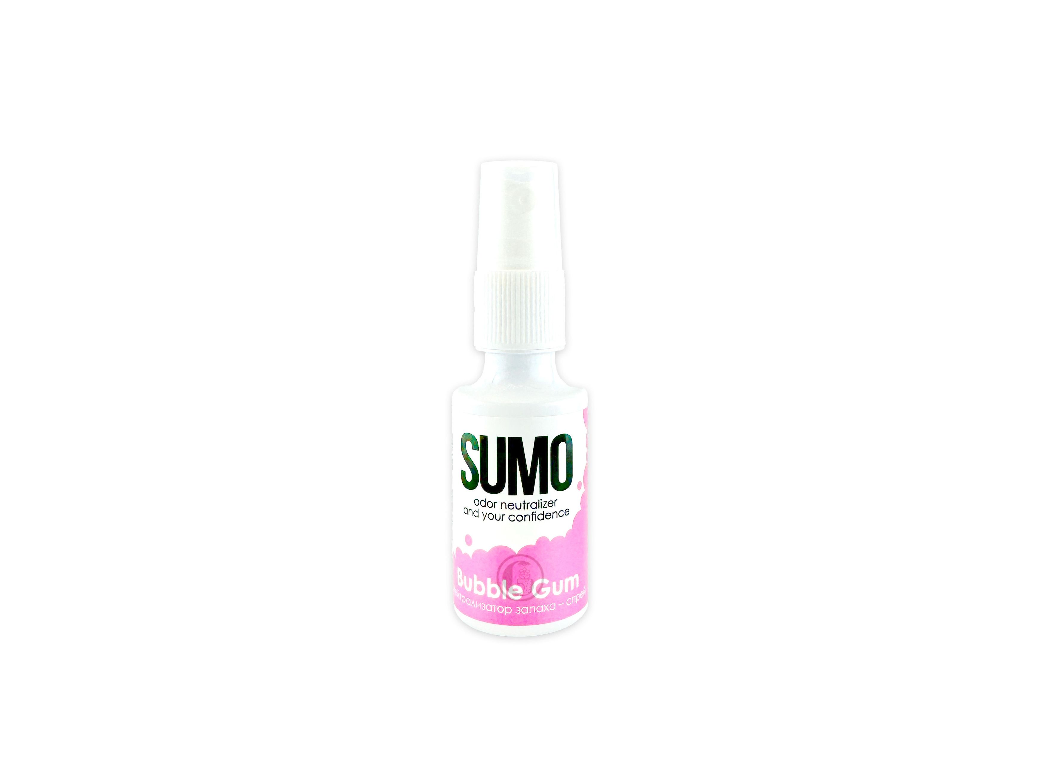 Нейтрализатор запаха / Освежитель воздуха Sumo Bubble Gum spray 30ml