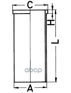 Гильза D88.00 Std KOLBENSCHMIDT арт. 89866190