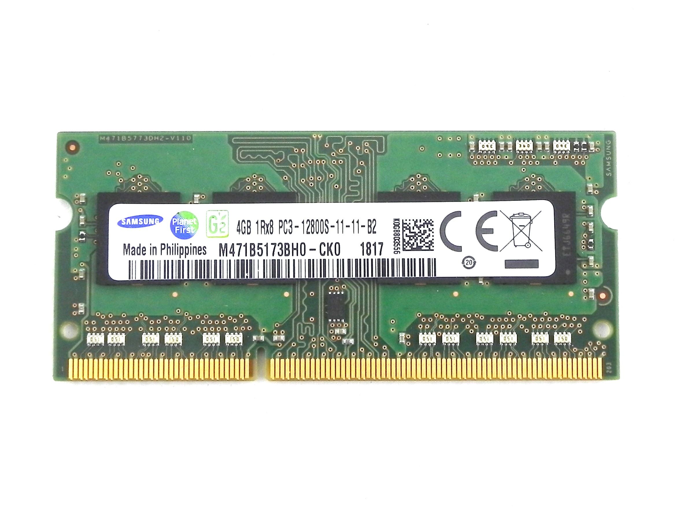 Samsung Оперативная память DDR3 4GB SO-DIMM 1600 Mhz PC-12800  1x4 ГБ (для ноутбука)