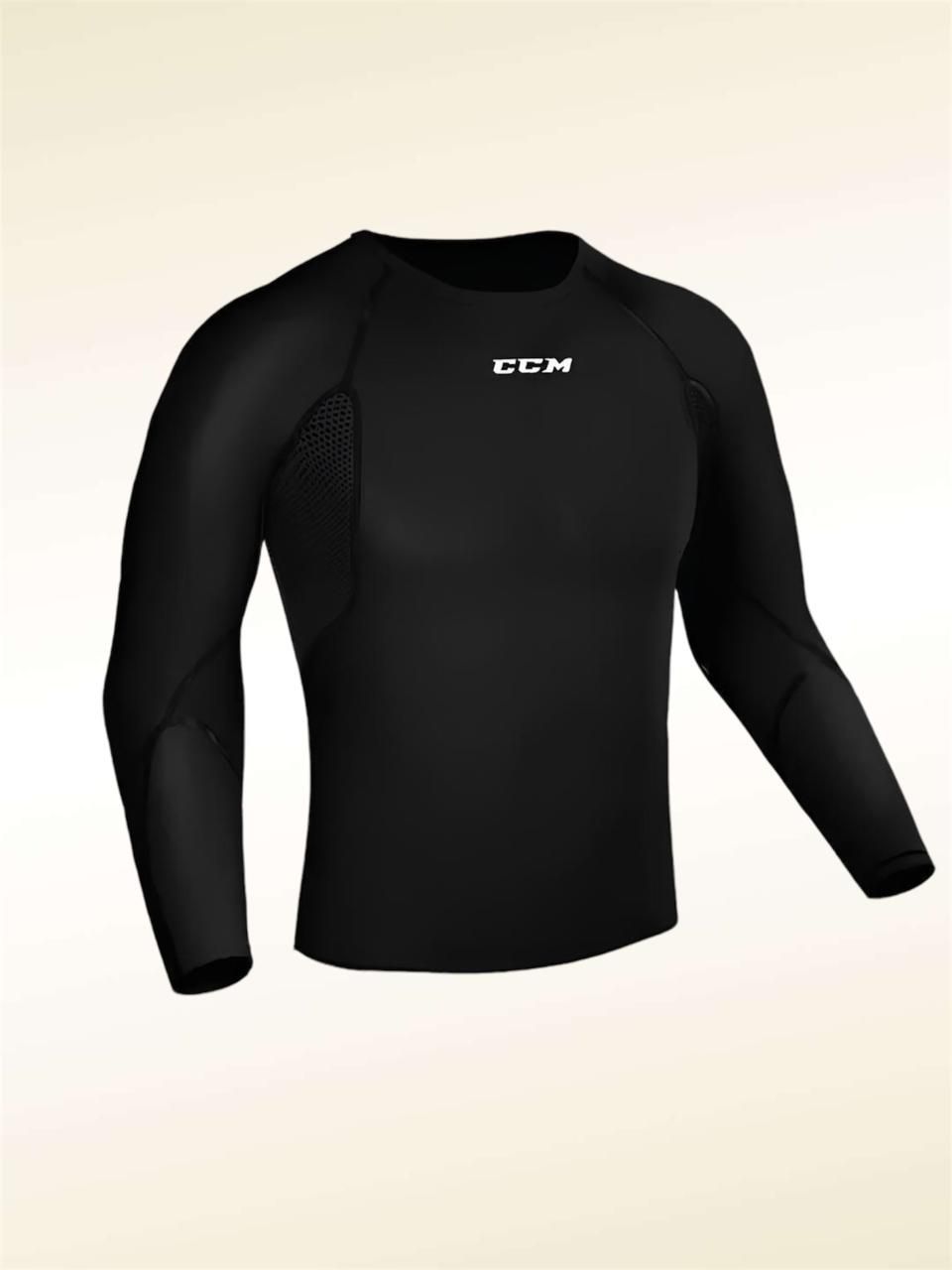 Хоккейный компрессионный лонгслив CCM детский