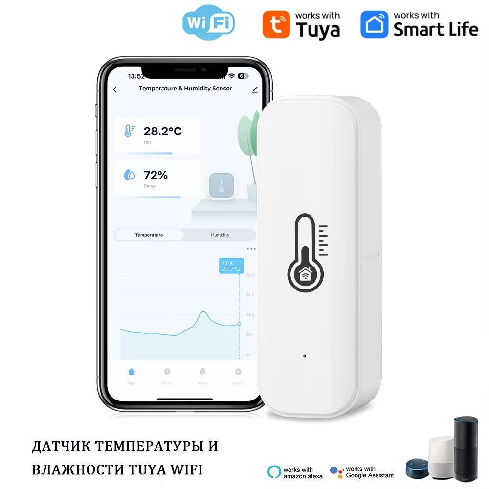 TuyaблютузтемпературавлажностьдатчикминисовместимыйсBluetoothAPPпультуправлениятермометргигрометрдатчикдома