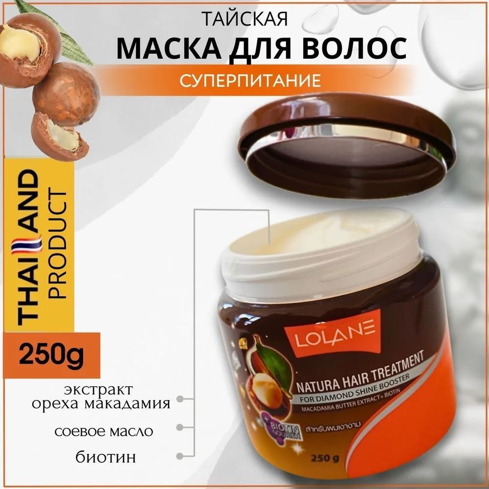 Lolane Маска для волос, 250 мл 